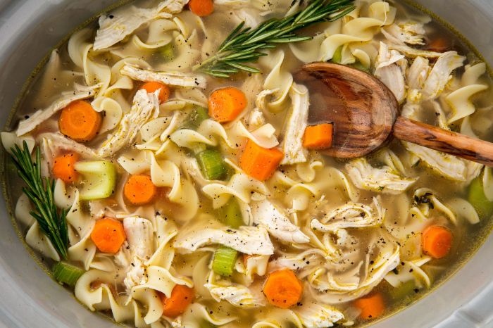 Recipe for chicken soup in crock pot