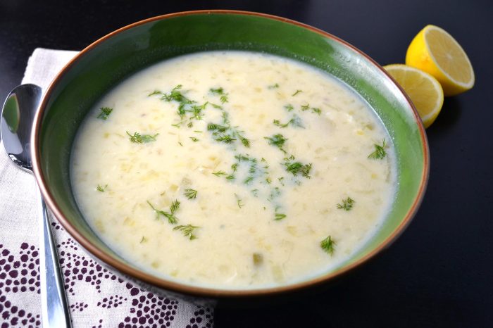 Recipe for greek lemon soup