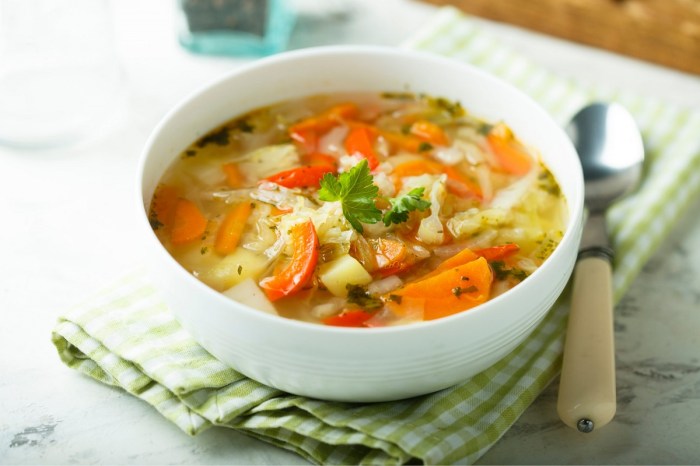 Recipe for busy day soup