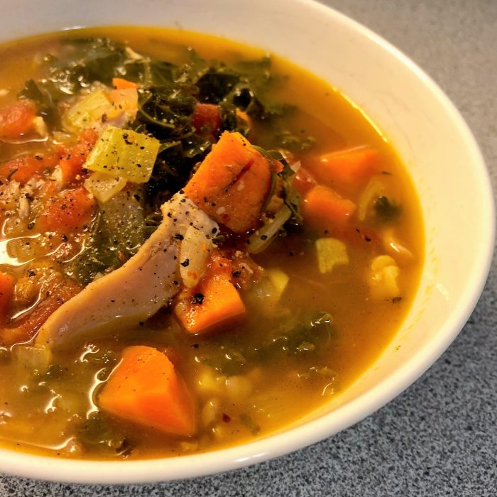 Recipe for chicken kale soup