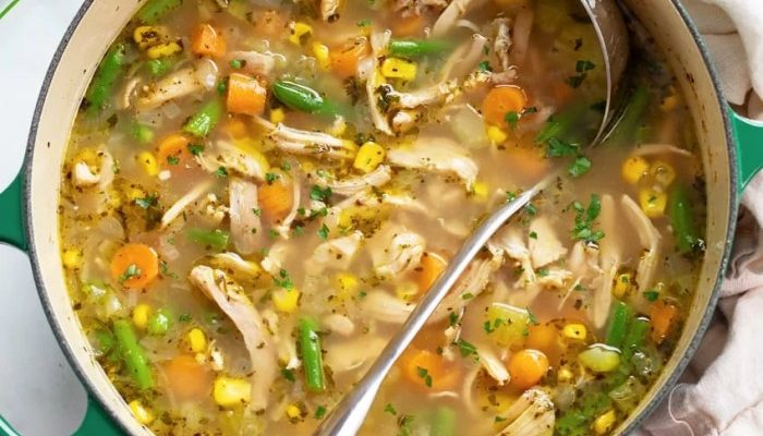 Recipe for Chicken Veggie Soup A Comprehensive Guide