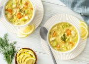 Recipe for Greek Lemon Soup Avgolemono