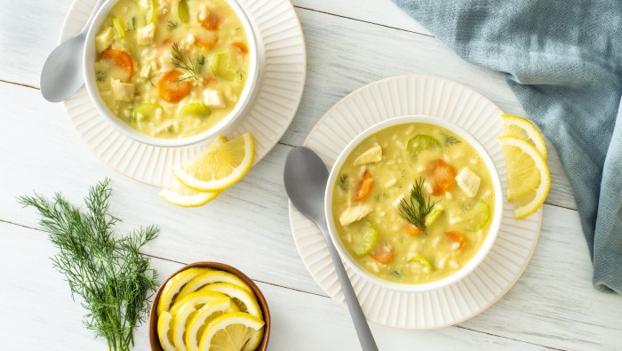 Recipe for greek lemon soup