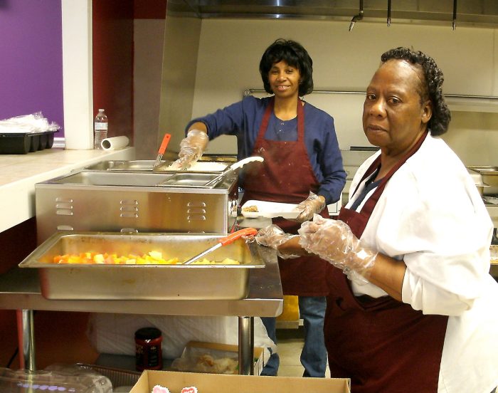 Soup kitchen apostles holy hunger handles largest today church second