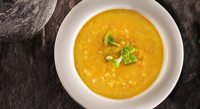 Recipe for yellow lentil soup