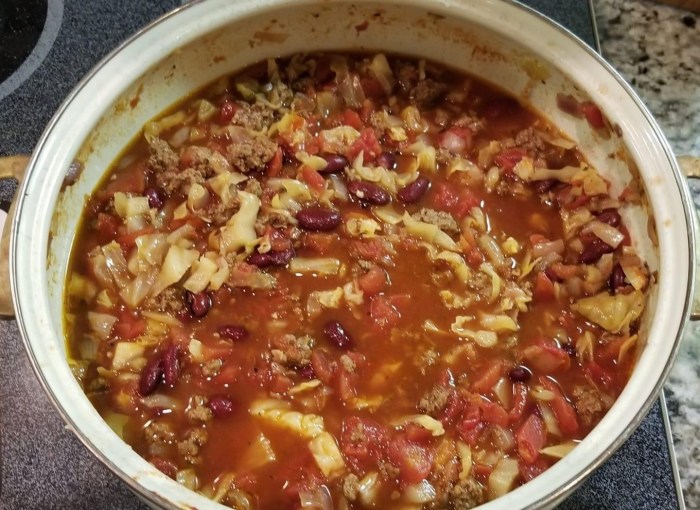 Recipe for cabbage beef soup from shoney's