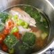 Recipe for chicken soup using carcass