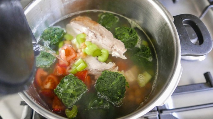 Recipe for chicken soup using carcass